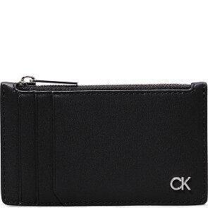 Calvin Klein Metal CK Credit card case Leather 12.5 cm