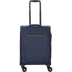 d&n Travel Line 9704 4 wheels Cabin suitcase S 55 cm Expandable