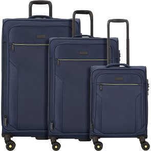 d&n Travel Line 9704 4 wheels Suitcase set 3-piece with expansion pleat d&n Travel Line 9704 4 wheels Suitcase set 3-piece with expansion pleat