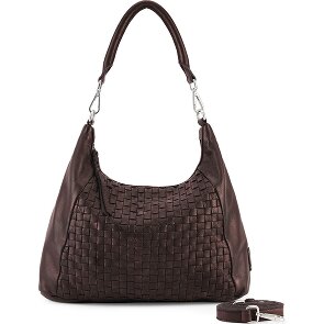 FredsBruder Calm Weave Shoulder Bag Genuine Leather 38 cm
