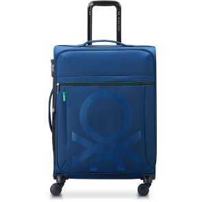 Delsey Paris x United Colors of Benetton Color Bock 4-wheeled trolley 67 cm with expansion fold Delsey Paris x United Colors of Benetton Color Bock 4-wheeled trolley 67 cm with expansion fold