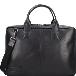 Plevier Rock Basalt Briefcase Leather 41 cm Laptop compartment