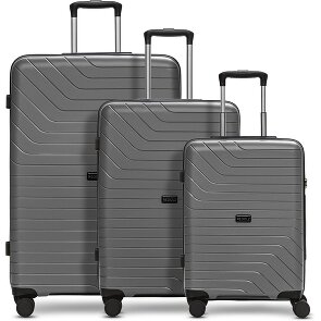 Redolz Essentials 05 3-SET 4 wheels Suitcase set 3-piece