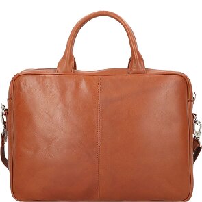 Dermata Briefcase leather 39 cm laptop compartment