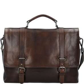 Leonhard Heyden Roma briefcase leather 39 cm laptop compartment