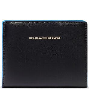 Piquadro Blue Square Wallet RFID protection Leather 11 cm