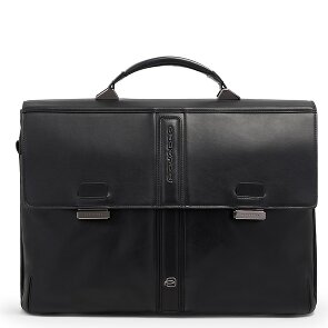 Piquadro Victor Briefcase RFID protection Genuine Leather 42 cm Laptop compartment