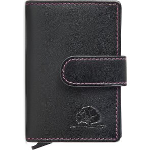 Greenburry Nappa Credit card case RFID protection Leather 7 cm