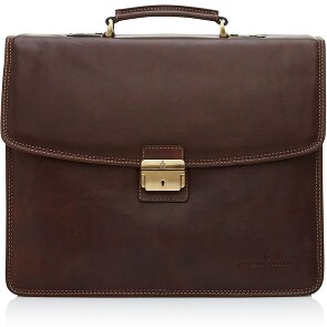 Castelijn & Beerens Verona briefcase RFID leather 41 cm laptop compartment