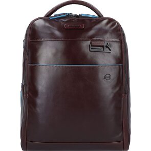 Piquadro Blue Square Revamp Business backpack Genuine Leather 37 cm Laptop compartment