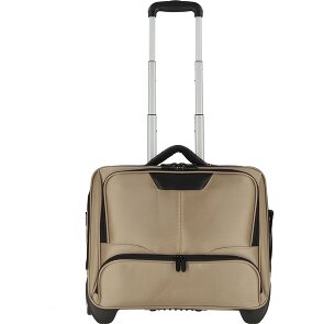 Dermata 2 wheels Business trolley 41 cm Laptop compartment