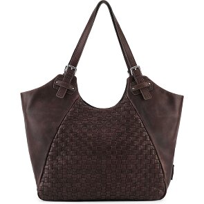 FredsBruder Calm Weave Shopper Bag Genuine Leather 45 cm