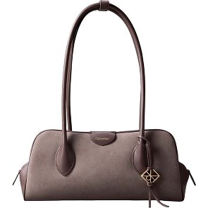 Calvin Klein Shoulder Bag Genuine Leather 30 cm
