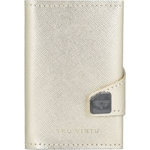 Tru Virtu Click & Slide credit card case wallet RFID leather 6.5 cm