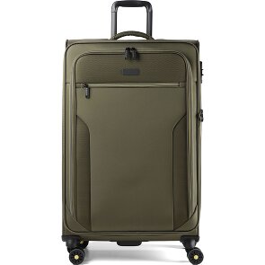 d&n Travel Line 9704 4 wheels Trolley L 78 cm with expansion pleat