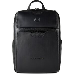 Piquadro Ael Daypack Leather 37 cm Laptop compartment