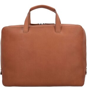 Jost Futura briefcase leather 38 cm laptop compartment