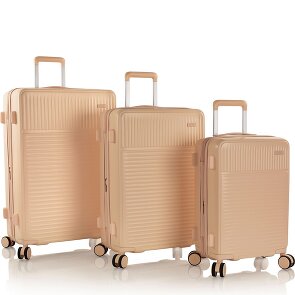 Heys Pastel 4 wheels Suitcase set 3-piece with expansion pleat