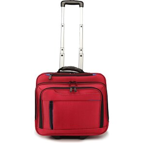 Dermata 2 wheels Wheeled briefcase 38 cm Laptop compartment