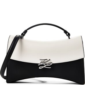 Karl Lagerfeld Autograph Handbag Genuine Leather 35.5 cm