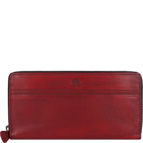 Greenburry Destressed Wallet RFID protection Leather 19 cm
