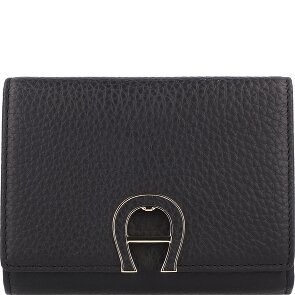 Aigner Fashion Wallet RFID protection Genuine Leather 12.5 cm