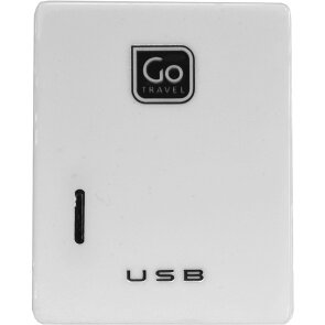 Go Travel Double USB Charger for Micro USB + Apple Devices USA