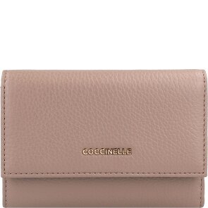 Coccinelle Metallic Soft wallet leather 14 cm