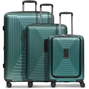 Redolz Essentials 14 4 wheels Suitcase set 3-piece with expansion pleat Redolz Essentials 14 4 wheels Suitcase set 3-piece with expansion pleat