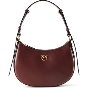 PINKO Half Moon Shoulder Bag Genuine Leather 26 cm