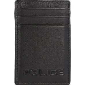 Police PT389-08536 Credit card case leather 7 cm with money clip