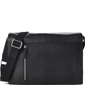 Strellson Kennington Messenger Genuine Leather 38 cm Laptop compartment