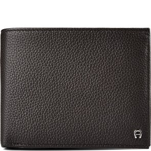 Aigner Mica Wallet RFID protection Genuine Leather 12 cm