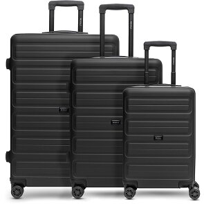 Redolz Essentials 08 3-SET 4 wheels Suitcase set 3-piece