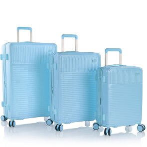 Heys Pastel 4 wheels Suitcase set 3-piece with expansion pleat