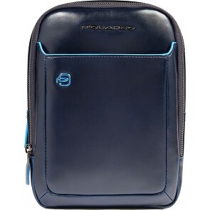 Piquadro Blue Square Mini Bag Shoulder Bag Leather 17 cm