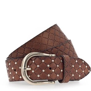 b.belt Lina Gold studded belt leather