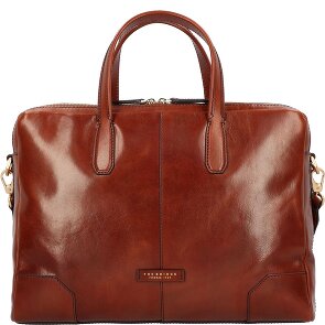 The Bridge Vespucci briefcase leather 41 cm laptop compartment