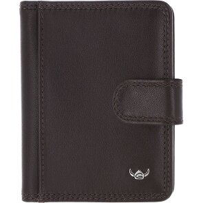 Golden Head Polo Credit card case RFID protection Genuine Leather 8 cm