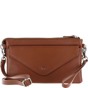 Golden Head Polo Clutch purse RFID protection Genuine Leather 22 cm