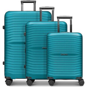 Stratic Shine 4 wheels Suitcase set 3-piece Expandable