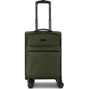 Bugatti Valencia Soft 4 wheels Cabin trolley S 55 cm with expansion pleat