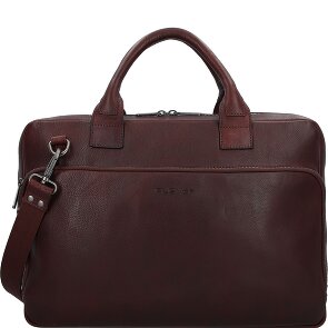 Plevier Vintage Larry Briefcase Leather 40 cm Laptop compartment