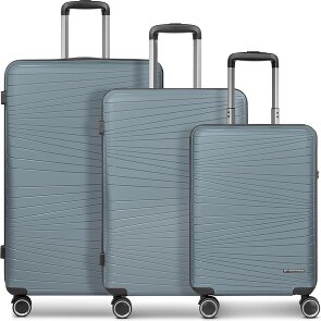 Franky Dallas 3.0 4-wheel suitcase set 3-piece with expansion fold