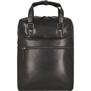 Leonhard Heyden Roma backpack leather 42 cm laptop compartment