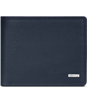 Redolz Leather Essentials QF wallet RFID leather 12 cm fold-out
