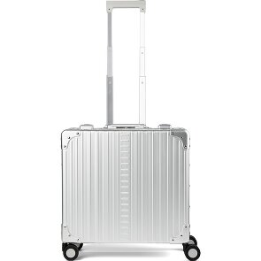 Aleon Deluxe 4-Wheel Aluminum Wheeled Briefcase, 45 cm