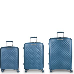 Gabol Queens 4 wheels Suitcase set 3-piece with expansion pleat