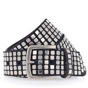 b.belt Quinn studded belt leather