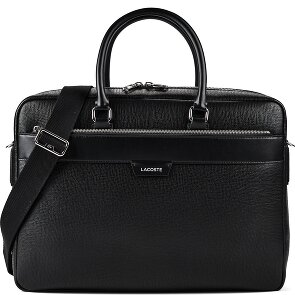 Lacoste Ossian Briefcase Genuine Leather 41 cm Laptop compartment